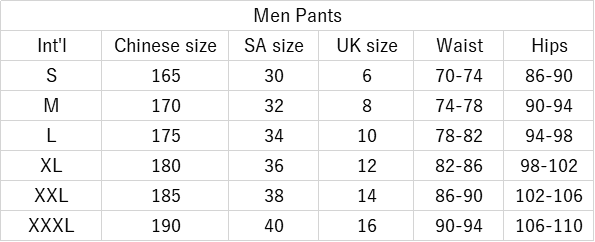 Size Guide - ShopShipShake