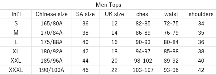 Size Guide - ShopShipShake